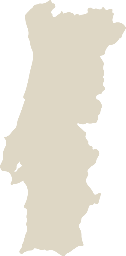 mapa portugal Quinta do Bravo